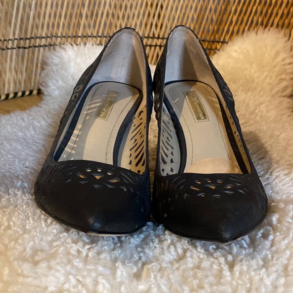 BCBG black peekaboo heels - Picture 2 of 10